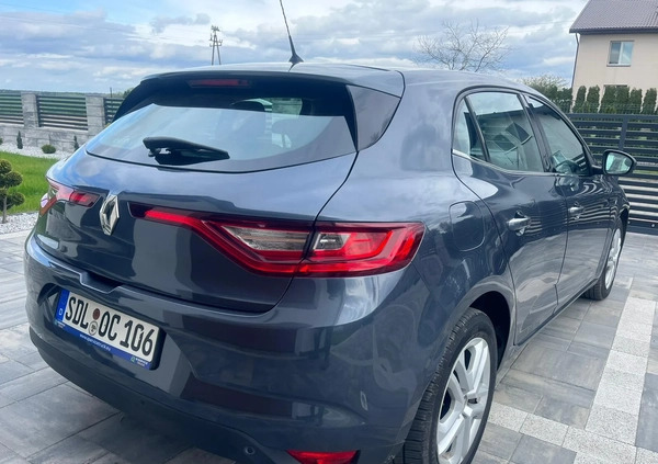 Renault Megane cena 39999 przebieg: 69889, rok produkcji 2016 z Działdowo małe 46